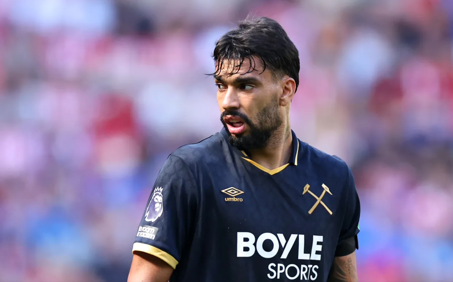 英媒:波特不愿失去帕奎塔,但西汉姆考虑超6000万镑报价