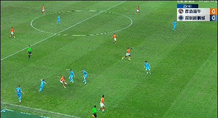 【中超】博阿基耶破门 海牛1比0深圳积分反超对手