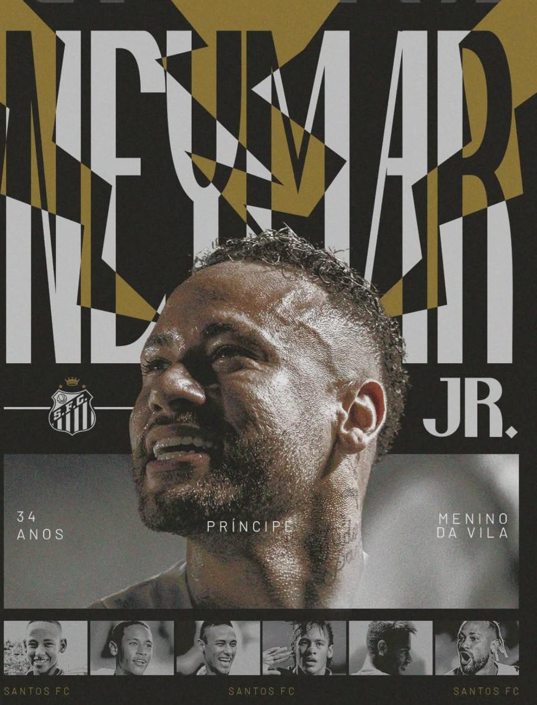 开云官网-桑托斯为内马尔庆生：永远是我们的王子，期待你早日重返赛场